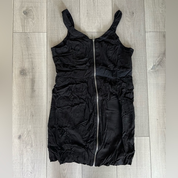 Plus Zipper Mini Dress - Picture 6 of 14